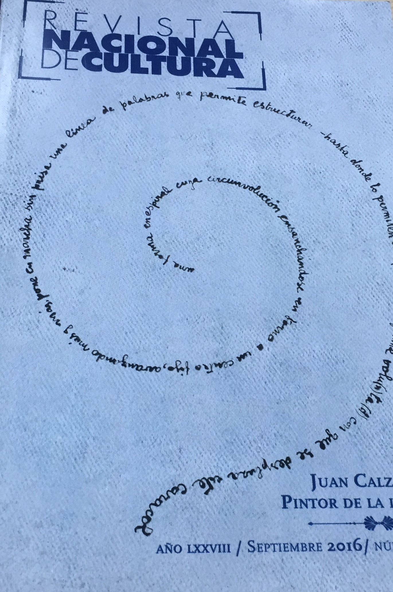 Revista Nacional de Cultura 343